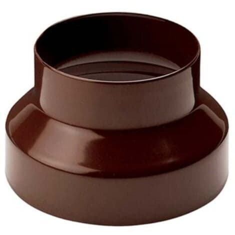 Aumento Smaltato Classic Ø 80 120 mm Save Colore Marrone - 2