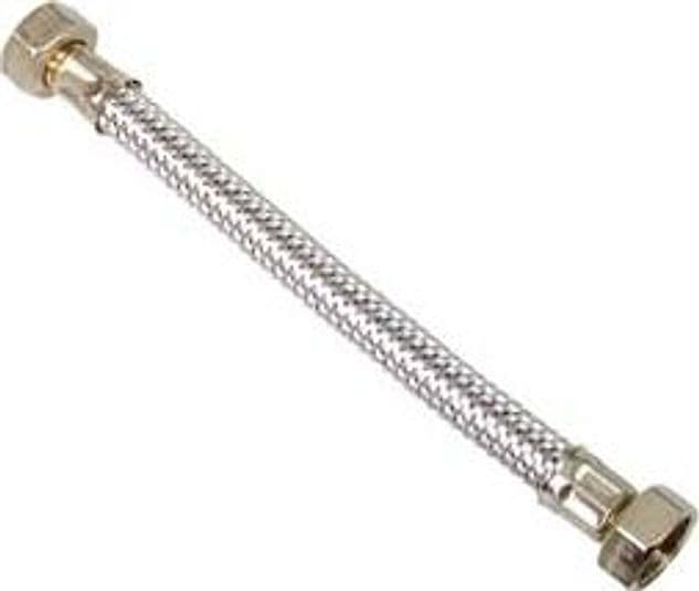Flessibile Inox F1/2 F1 2 F 1/2 F 1/2 35 cm Aglaia 10 Pezzi - 2