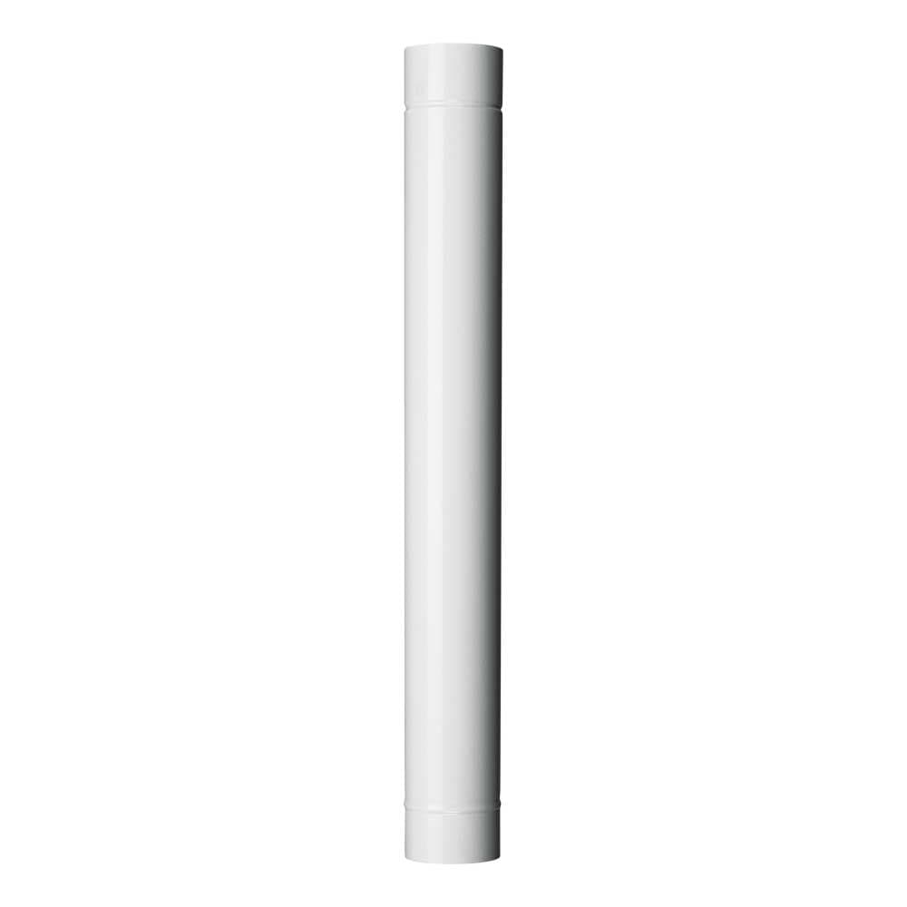 Tubo Smaltato per Stufa a Legna Classic Ø 100 mm Save 100 cm Colore Bianco - 2