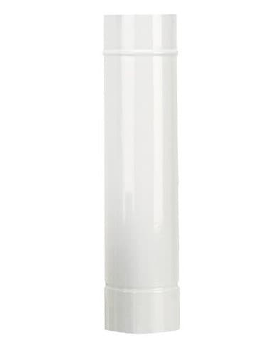 Tubo Smaltato per Stufa a Legna Classic Ø 100 mm Save 50 cm Colore Bianco - 2