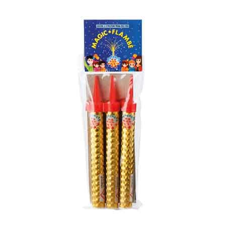 Fontana da Interno Magic Flambe Ø 15 x 120 mm H Conf 3 Pezzi - 2