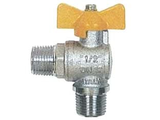 Valvola a Sfera Gas a Squadra m con Maniglia a T ART.060 mm ½ Itap 3 Pezzi - 2