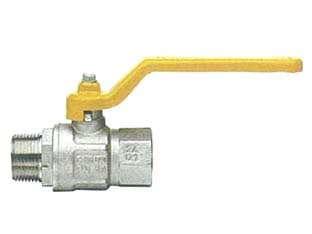 Valvola a Sfera Gas m F con Maniglia a Leva London ART.067 Mf ½ 2 Pezzi - 2