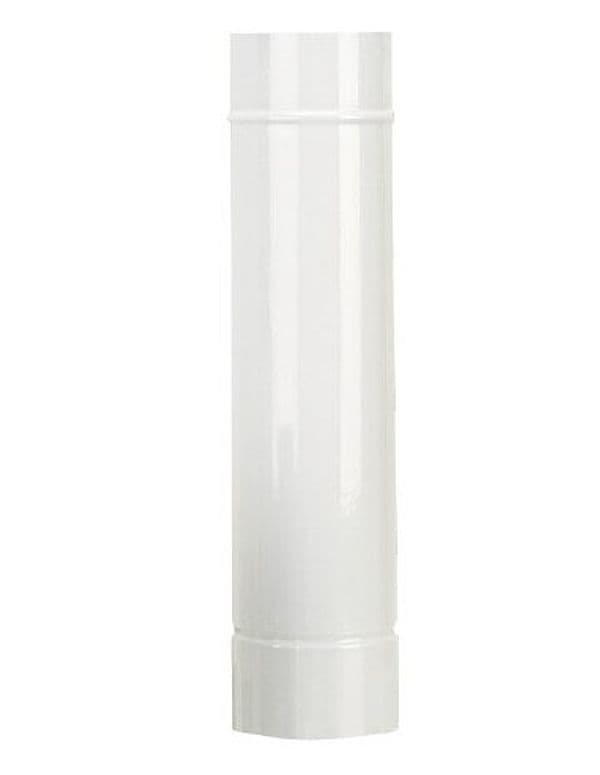 Tubo Smaltato per Stufa a Legna Classic Ø 120 mm Save 50 cm Colore Bianco