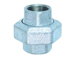 Bocchettone Femmina Sede Conica Ghisa Zincata Ff 1 10 Pezzi - 2