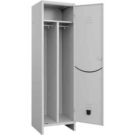 Armadio Sporco Pulito Pratiko Cm 50 x 180H Pro Metal - 2