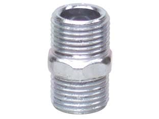 Niples Esagonale Acciaio Zincato m ½ 10 Pezzi - 2