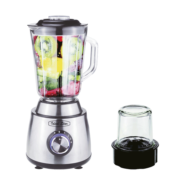 Frullatore e Tritatutto con Boccale in Vetro Ideal Star 280 W - 2