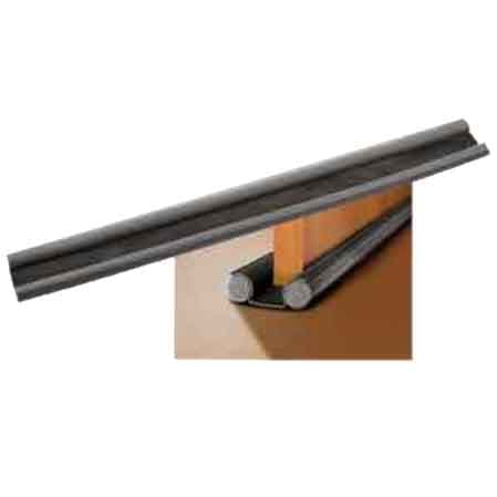 Paraspifferi Sottoporta Doppia Protezione Ideal Star Cm 95 x Colore Grigio - 2