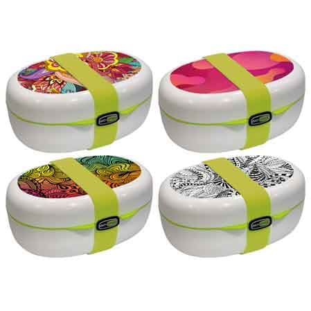Contenitore per Alimenti x Food Mood Giostyle 1,3 l Cm 19 x 14,5 x 8,5H - 2