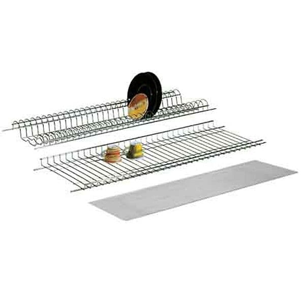 Scolapiatti Cromato in Kit 86 cm - 2