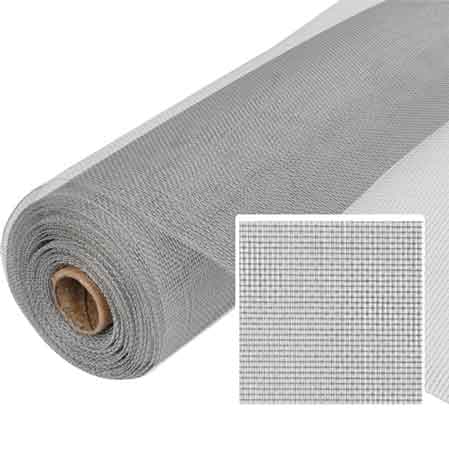 Rete per Zanzariera in Alluminio 53 H. 150 cm 30 m Lineari Rotolo 30 m - 2