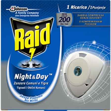 Raid Ricarica Night & Day Confezione 1 Ricarica Johnson - 2