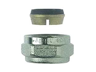 Raccordo a Compressione per Tubo Rame ART.595 F ½ x Ø 16 mm Itap 5 Pezzi - 2