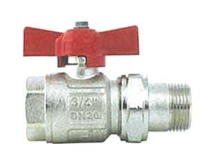 Valvola a Sfera m F per Collettori Maniglia Farfalla Ideal ART.098 Mf 11 4 - 2