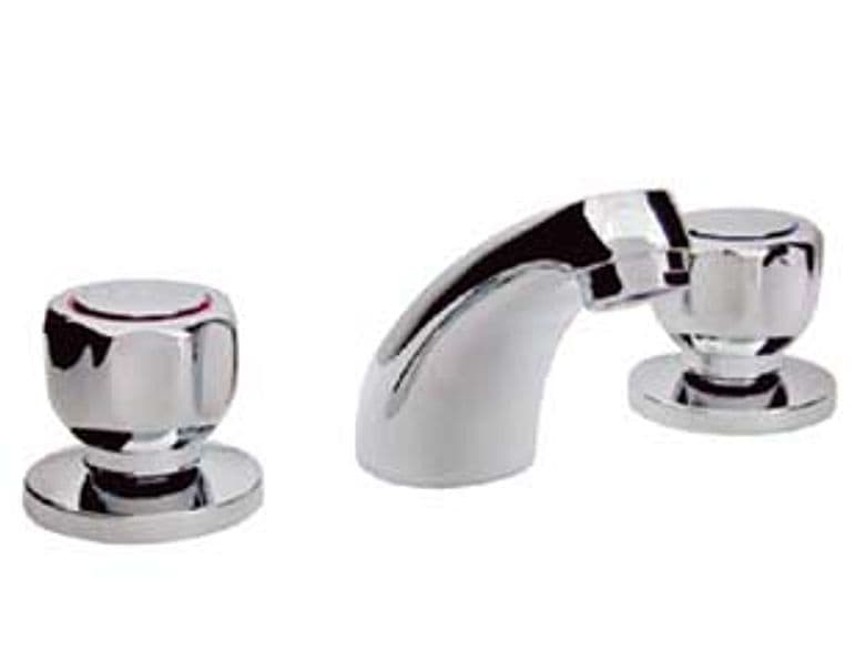 Batteria Lavabo Serie Scudetto Testa Cieca Crolla - 2