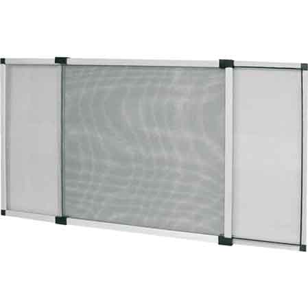 Zanzariera a Pannello Estensibile Ideal Star 40 x 50 cm Argento - 2
