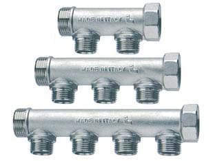 Collettore di Distribuzione Componibile ¾ 2 Derivazioni m ART.455 Mf ¾ 4 - 2
