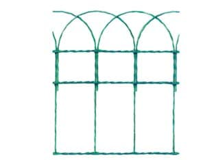 Rete Zincata Plastificata Verde ad Archetto Rotolo 10 m 40 Cmh. 1 Rotolo T - 2