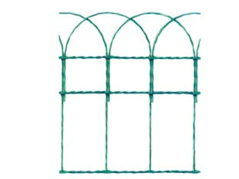 Rete Zincata Plastificata Verde ad Archetto Rotolo 10 m 65 Cmh. Rotolo - 2