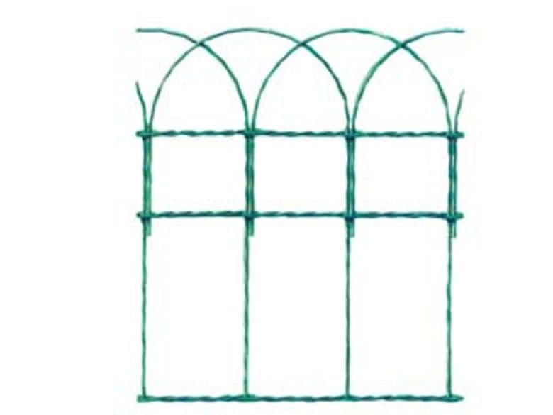Rete Zincata Plastificata Verde ad Archetto Rotolo 25 m 90 Cmh. 1 Rotolo T - 2