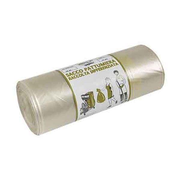 Sacchi per Nettezza Urbana Ambra 90 x 120 20 Rotolo Colore Ambra (10 Pz Kg) - 2