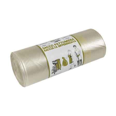 Sacchi per Nettezza Urbana Ambra 70 x 25 Rotolo Cardinale Spess. 50 Micron - 2