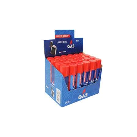 Ricarica Gas per Accendini 60 ml Expo da Banco 24 Pezzi - 2
