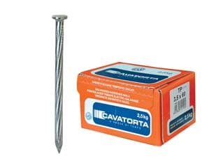 Chiodi Antinfortunistici Acciaio Zincato Testa Piana Ø 3,5 mm MMX50 2,5 kg - 2