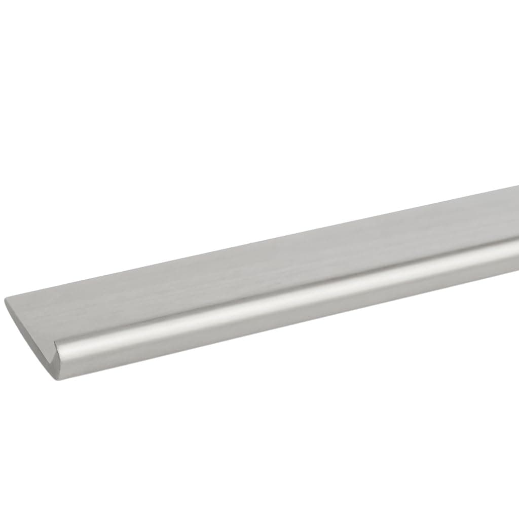 Profilo Unghietta in Alluminio 22 1 mm m Argento 10 Pezzi - 2