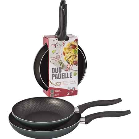 Kit Padelle Black Line 28 x 24 cm Pentalux Set 2 Pezzi - 2
