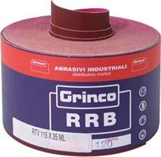 Carta Resinata al Corindone Rrb con Velcro Grana 40 25 m