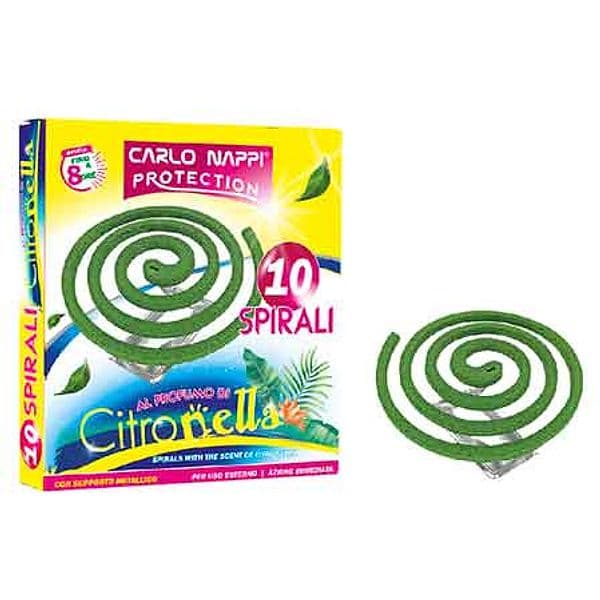 Spirali al Profumo di Citronella Conf 10 Pezzi - 2