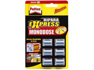 Pattex Ripara Express Monodose 30 g con 6 Monodosi Henkel 2 Blister - 2