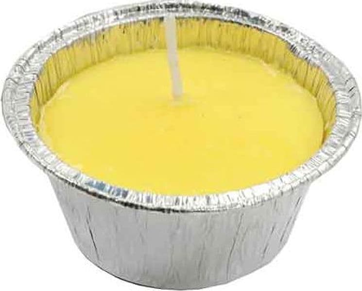 Candela alla Citronella Ø Cm 8,5 x 4H 2 Pezzi - 2