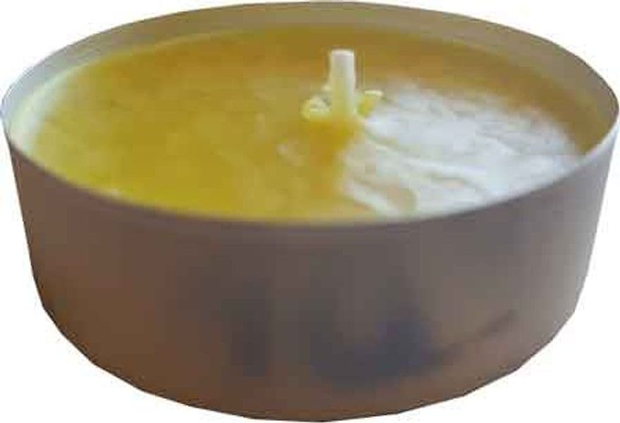 Kit Mini Candele alla Citronella Ø Cm 3,6 x 1,7H 25 Pezzi - 2