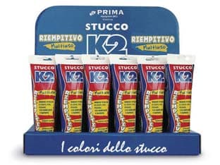 K2 Espositore Stucco in Pasta Multiuso Colorato N.24 Tubetti da 150 ml 1 - 2
