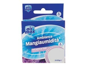 Airmax Assorbiumidita' Mini Tab Ricarica Lavanda 2 Ricariche 100 G 6 Pezzi - 2