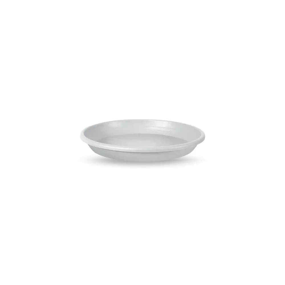 Sottovaso Cilindro Ø 17 cm (Vaso Ø 20) Colore Bianco - 2
