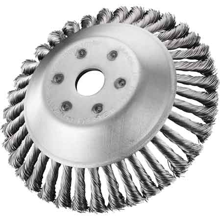 Spazzola Conica per Decespugliatore 170 mm 32 Mazzetti - 2