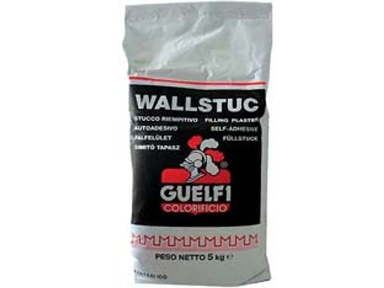 Stucco in Polvere Wallstuc per Interni 5 kg Bianco Guelfi 5 Pezzi - 2