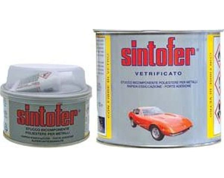 Sintofer Stucco per Metallo Vetrificato in Barattolo 175 ml Ambrato 3 Pezzi – Sintolit