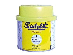 Sintolit Fai da Te Stucco per Metallo in Barattolo 375 ml 375 ml 2 Pezzi - 2