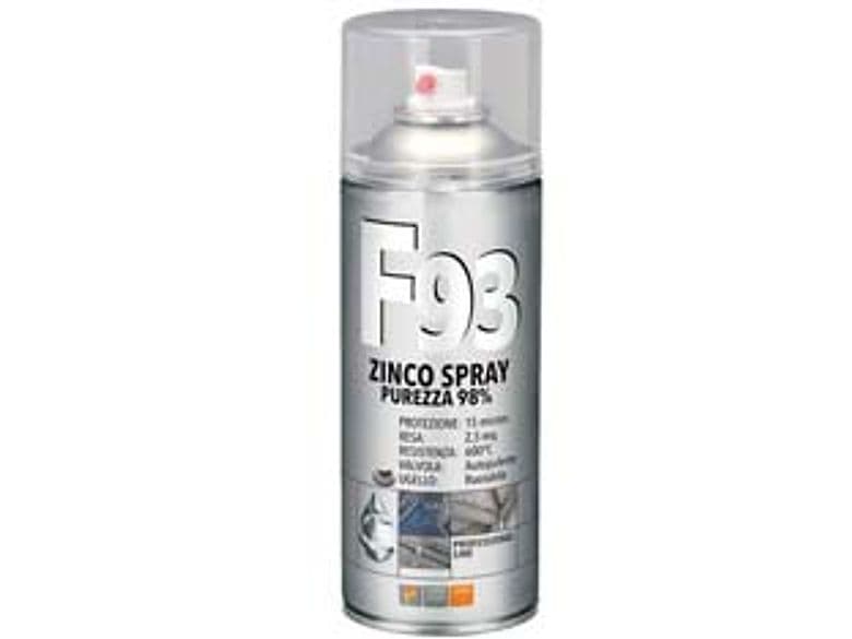 Zinco Spray 98% F93 400 ml Faren 12 Pezzi - 2