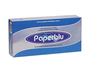 Fazzoletti Tipo Veline in Pura Cellulosa 2 Veli Scatola PZ.100 40 Pezzi - 2