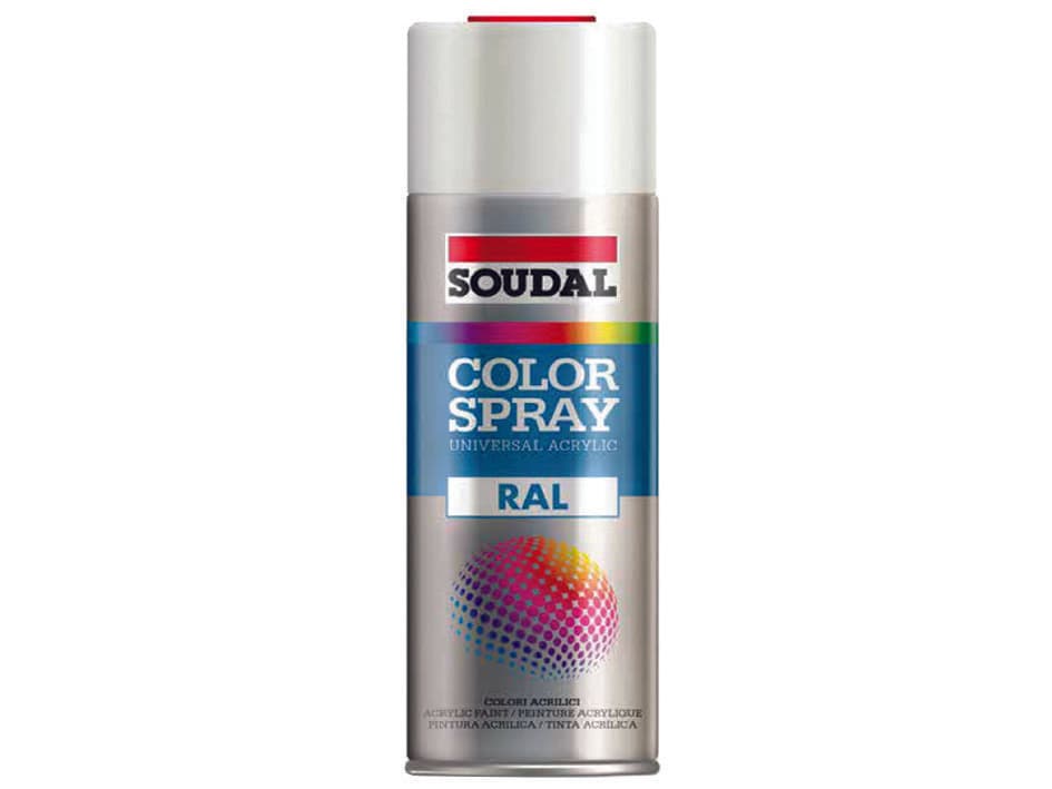 Color Spray Smalto Acrilico Spray 400 ml Bianco Perla RAL 1013 6 Pezzi - 2