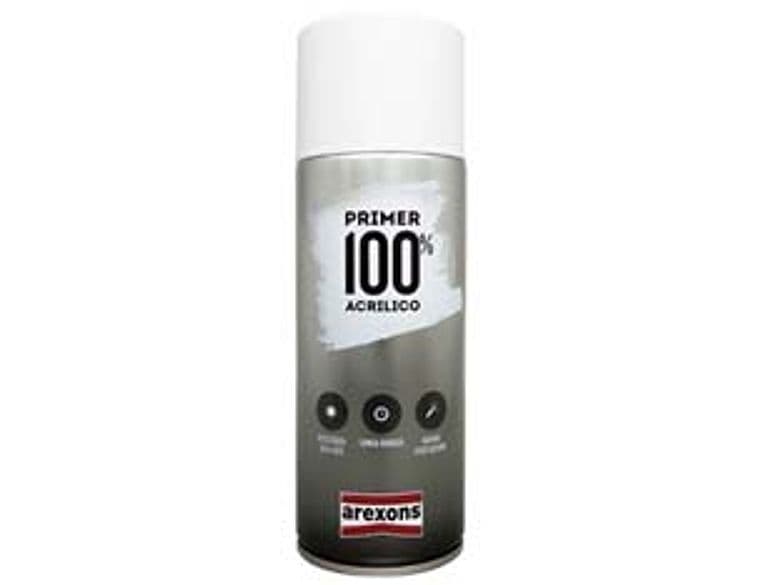Fondo Antiruggine Spray Acrilico 400 ml Grigio (3653) Arexons 6 Pezzi