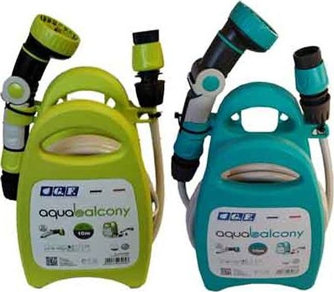 Tubo da Giardino in Kit Aquabalcony G.f. 10 m Colore Blu - 2