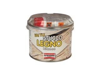 Stucco Legno Fai Tu 200 g in Barattolo Mogano (3005) Arexons 2 Pezzi - 2