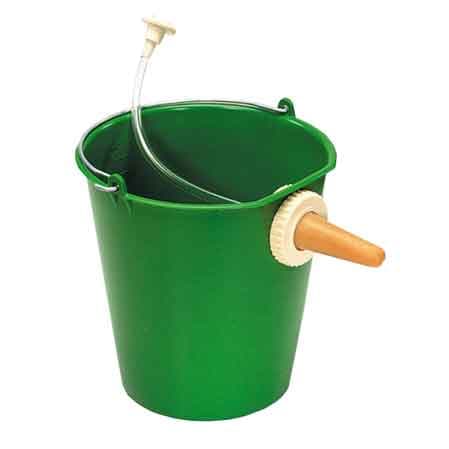Secchio con Poppatoio per Vitelli 10 l - 2